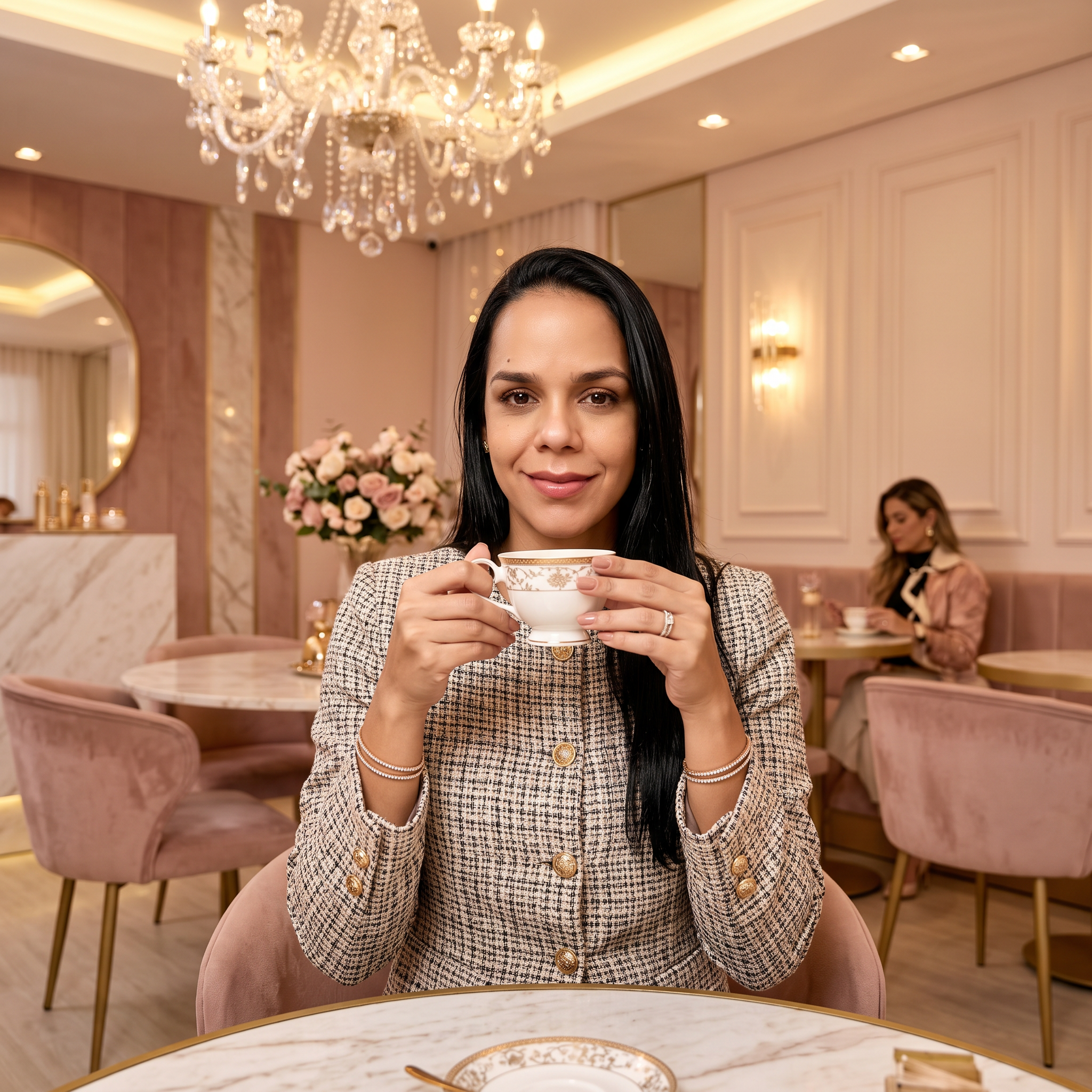 Foto da dona do grupo